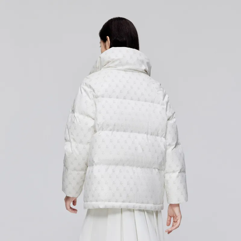 BOSIDENG Letter Aging Down Jackets Women's-11
