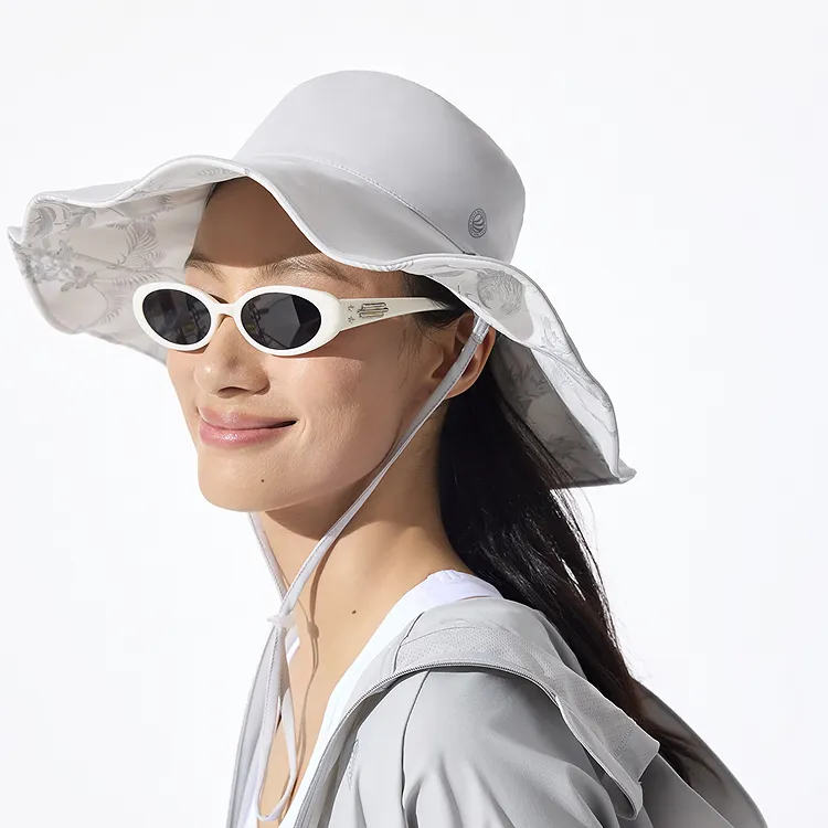 BOSIDENG Nylon Elastane Sun Protection Hats Unisex-3