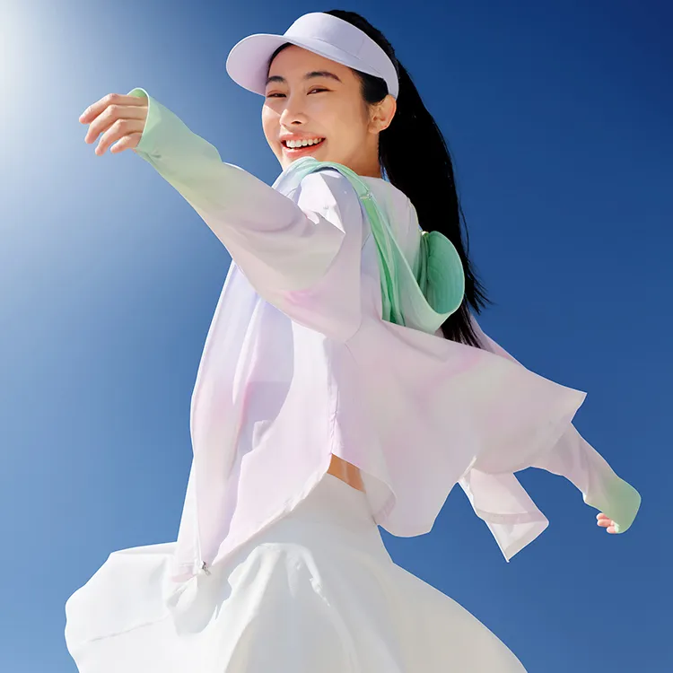 BOSIDENG Sun Series Super Light Breathable UV Protection Sun Protection Clothing Women's-11