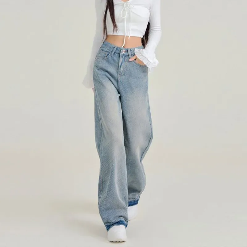 FAIRWHALE Jeans Women's Vintage-5