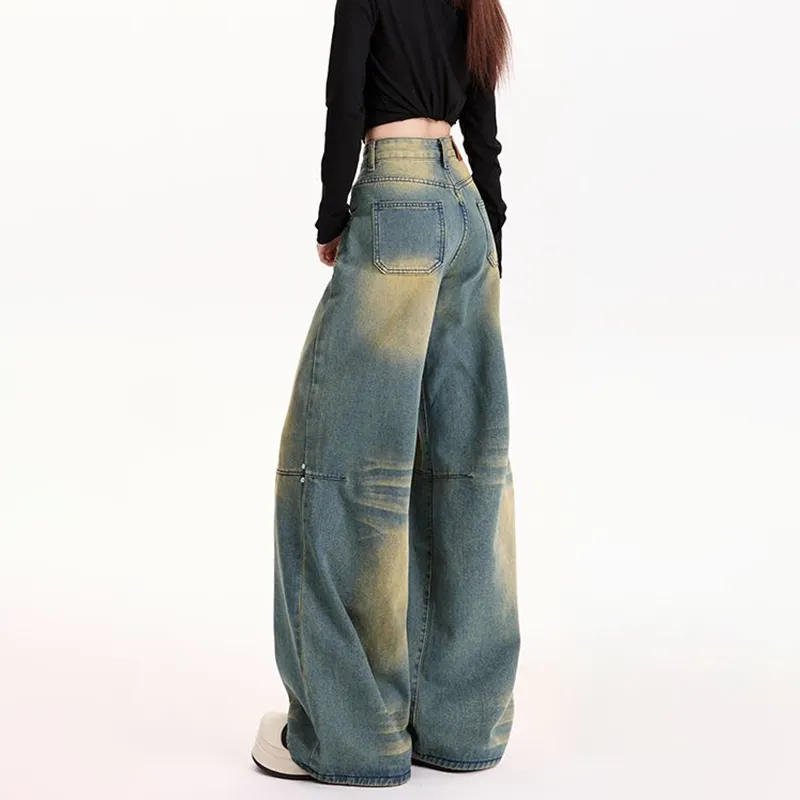 FAIRWHALE Jeans Women's Turquoise-3