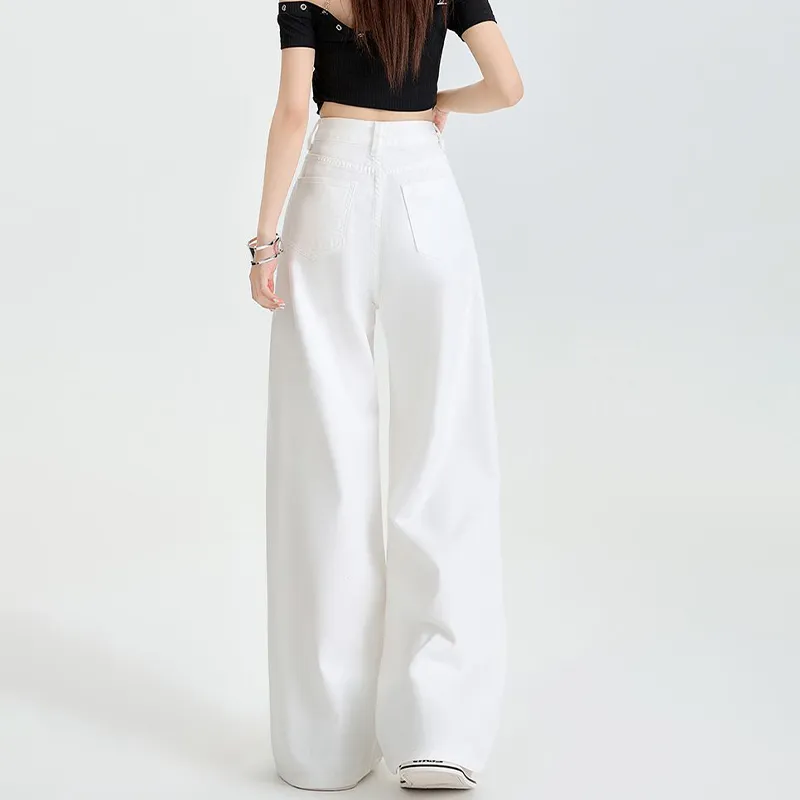 FAIRWHALE Casual Pants Women's White-7