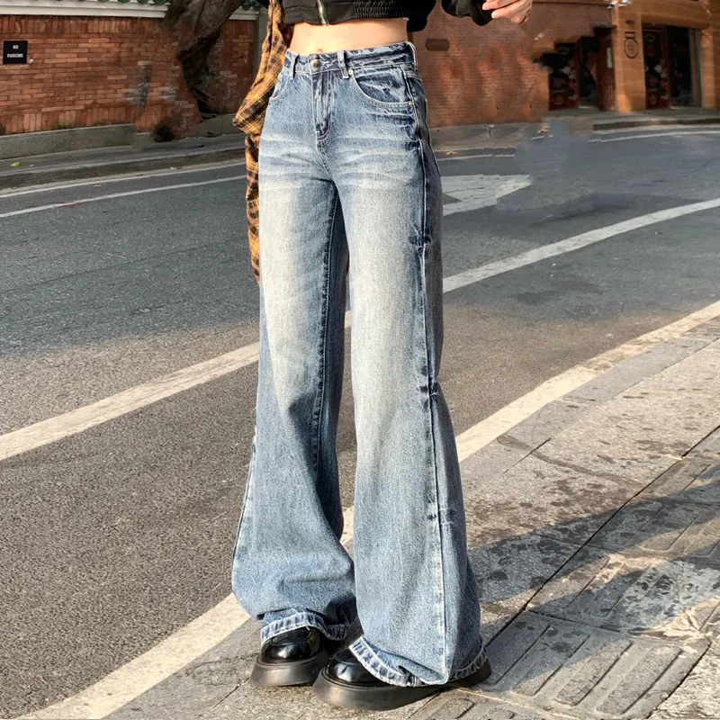 FAIRWHALE Jeans Women's Light Blue-6