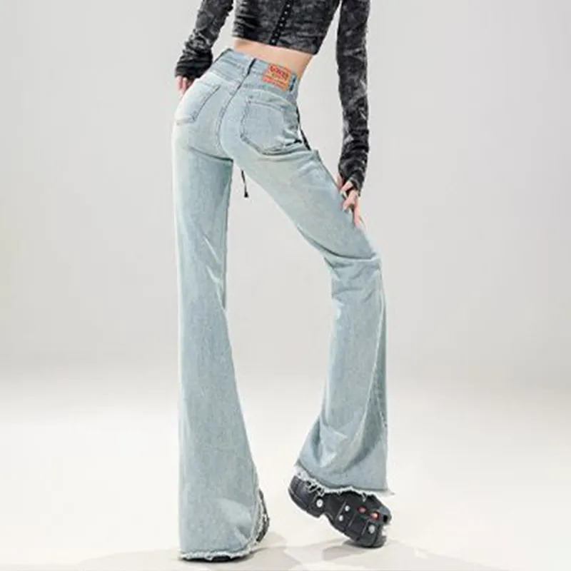 FAIRWHALE Jeans Women's Vintage Blue-35