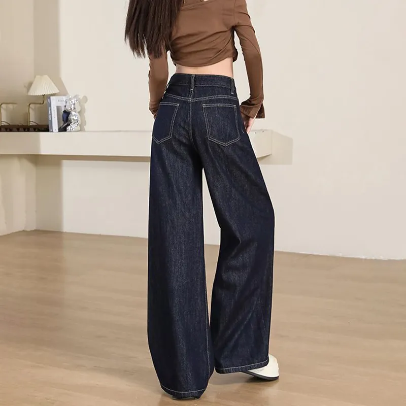 FAIRWHALE Jeans Women's Denim Blue-7