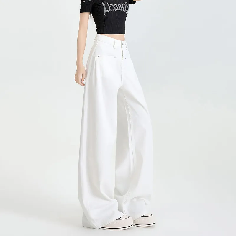 FAIRWHALE Casual Pants Women's White-6