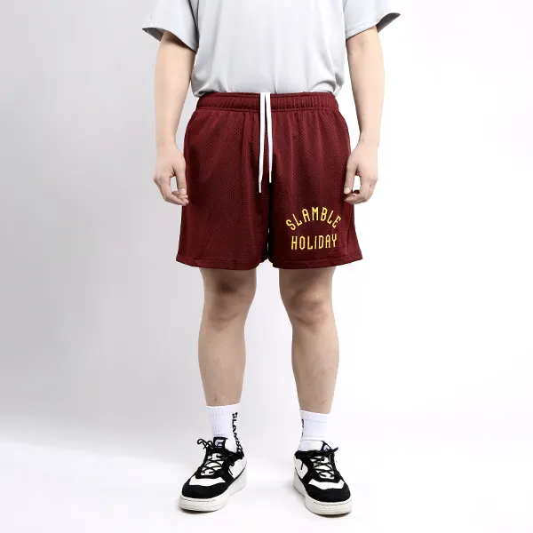 Slamble Knee Length Shorts Unisex-18