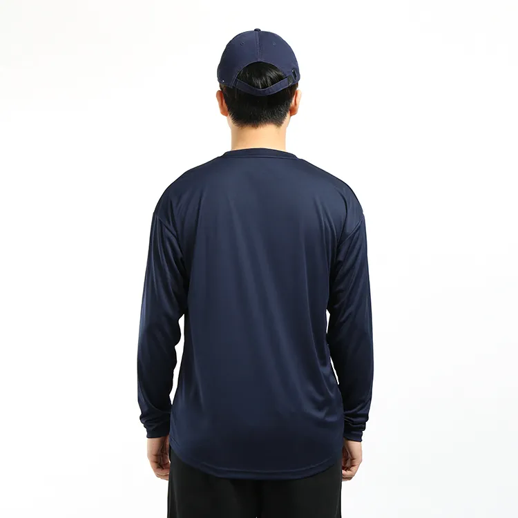 Slamble Drop Shoulder Sleeve Long Sleeved T Shirts Unisex-14