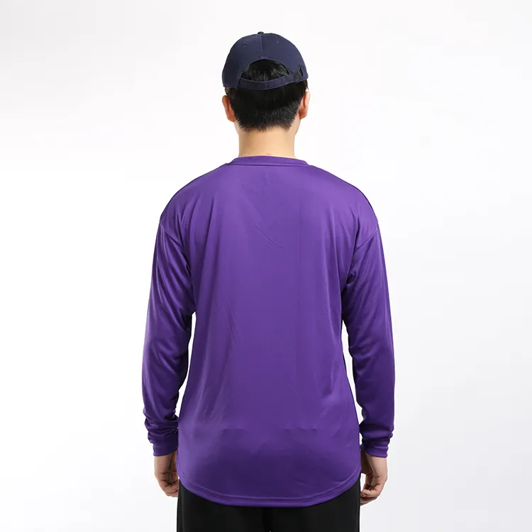 Slamble Drop Shoulder Sleeve Long Sleeved T Shirts Unisex-7