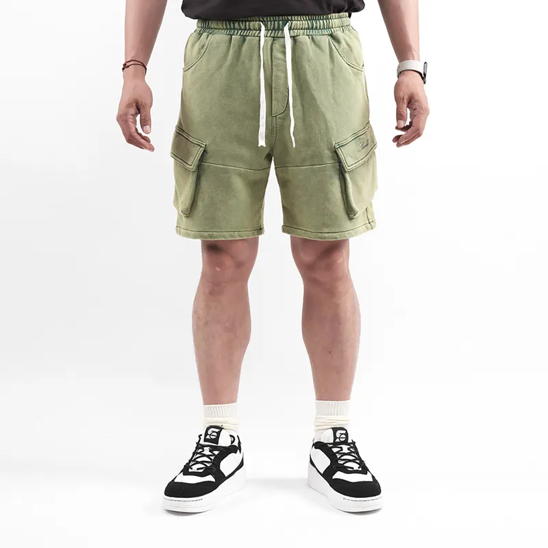 Slamble Knee Length Shorts Unisex-6