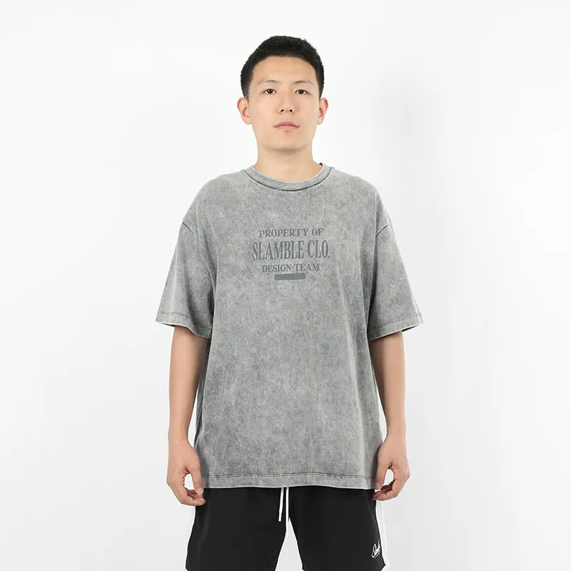 Slamble Short Sleeved T Shirts Unisex-6