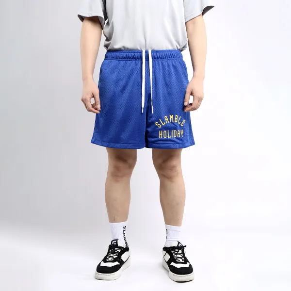 Slamble Knee Length Shorts Unisex-14
