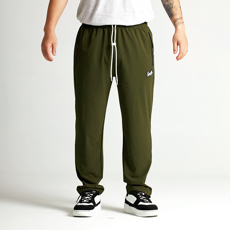 SLAMBLE sweat long pants （ BLACK）　L Slamble Casual Pants Unisex Black XXL - POIZON