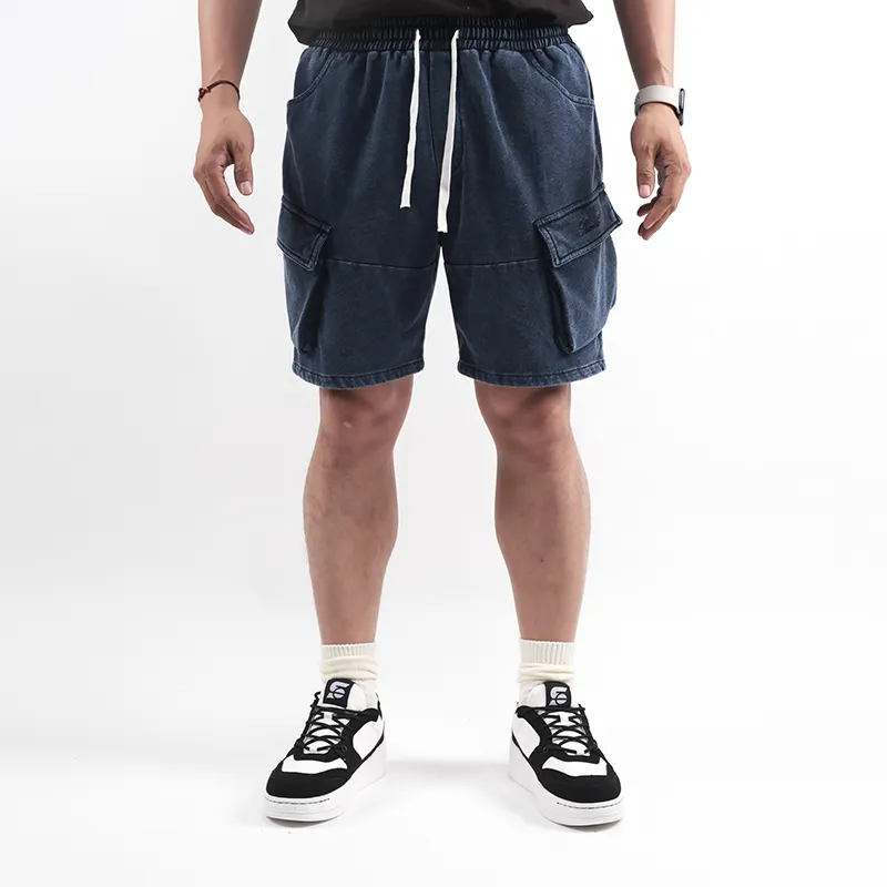 Slamble Knee Length Shorts Unisex-14