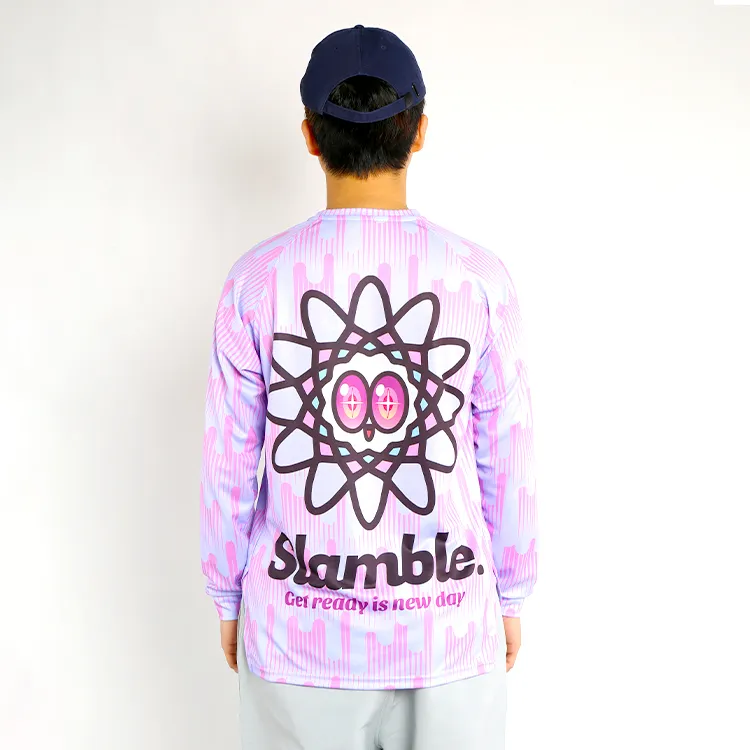 Slamble Long Sleeved T Shirt Unisex-3