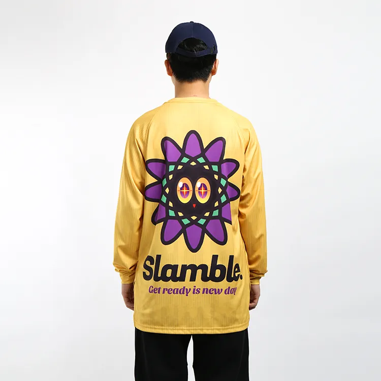 Slamble Long Sleeved T Shirt Unisex-20