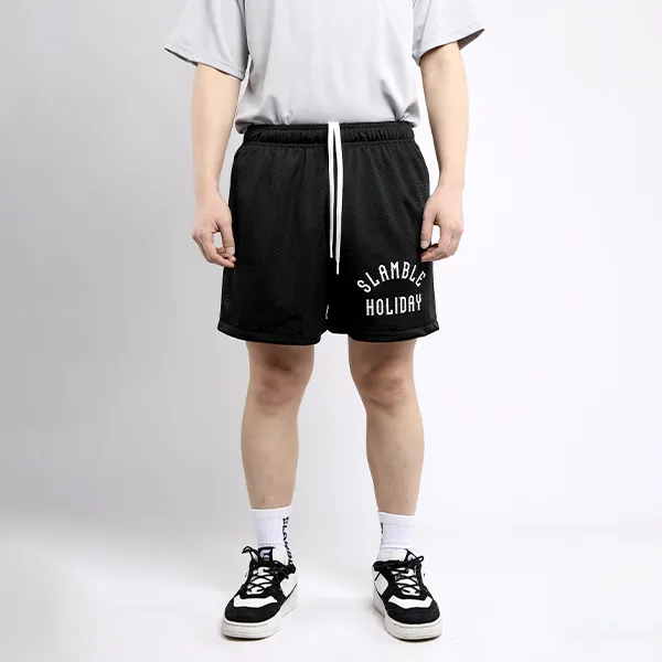 Slamble Knee Length Shorts Unisex-2