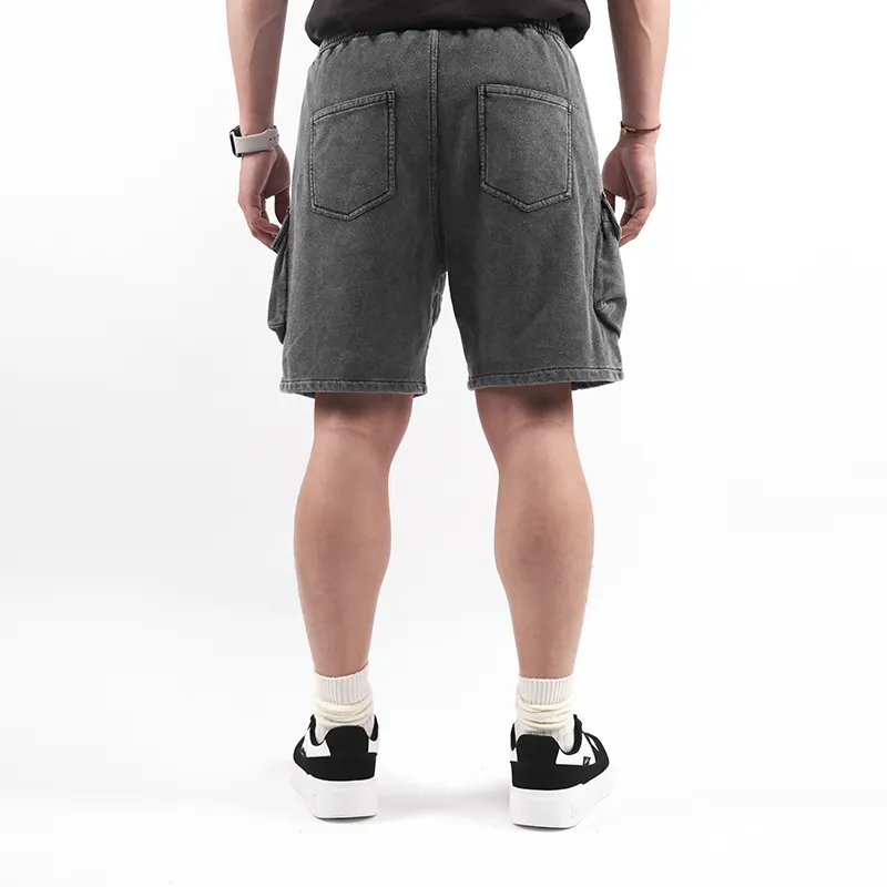 Slamble Knee Length Shorts Unisex-3