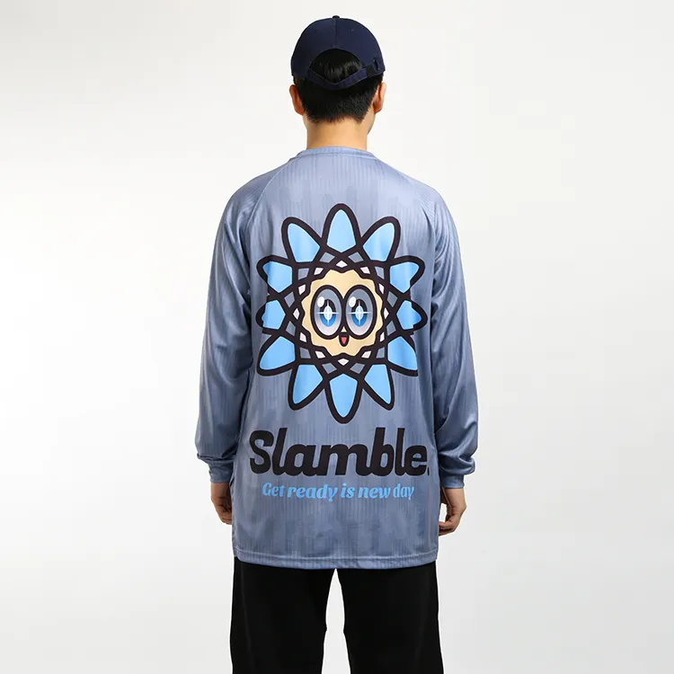 Slamble Long Sleeved T Shirt Unisex-15
