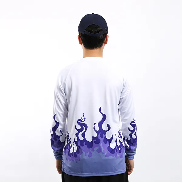 Slamble Long Sleeved T Shirts Unisex-2