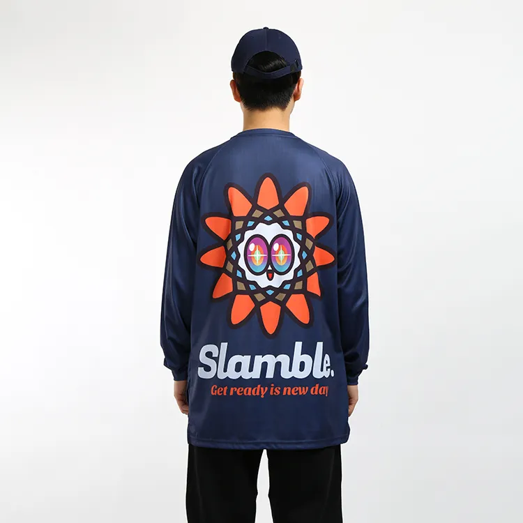 Slamble Long Sleeved T Shirt Unisex-11
