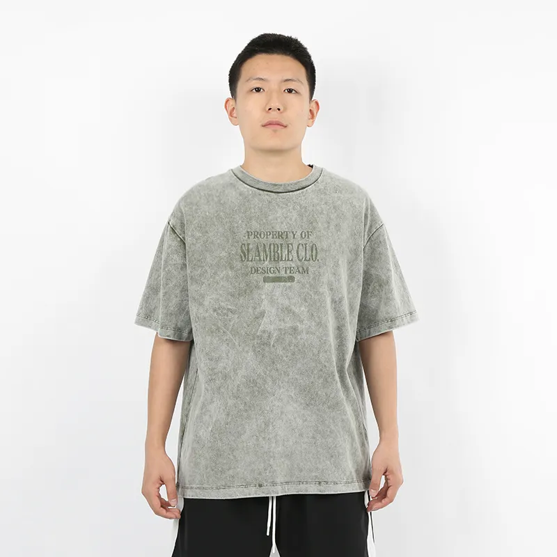 Slamble Short Sleeved T Shirts Unisex-17