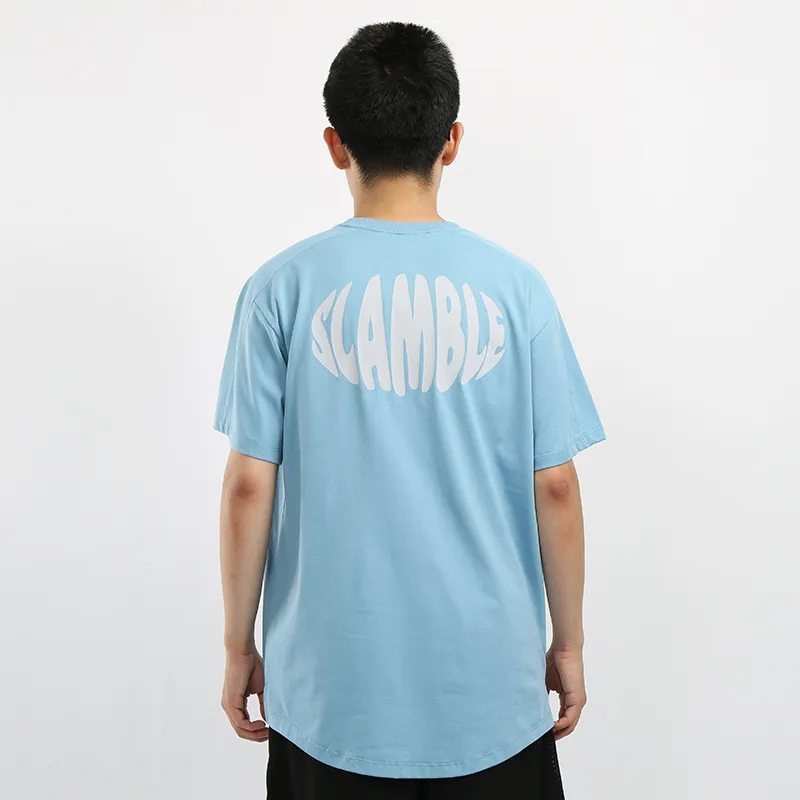 Slamble Short Sleeved T Shirts Unisex-5