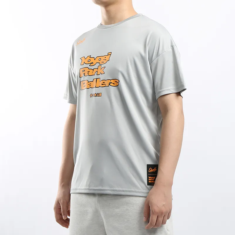 Slamble Drop Shoulder Sleeve T Shirt Men's-5