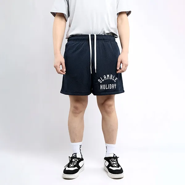 Slamble Knee Length Shorts Unisex-24