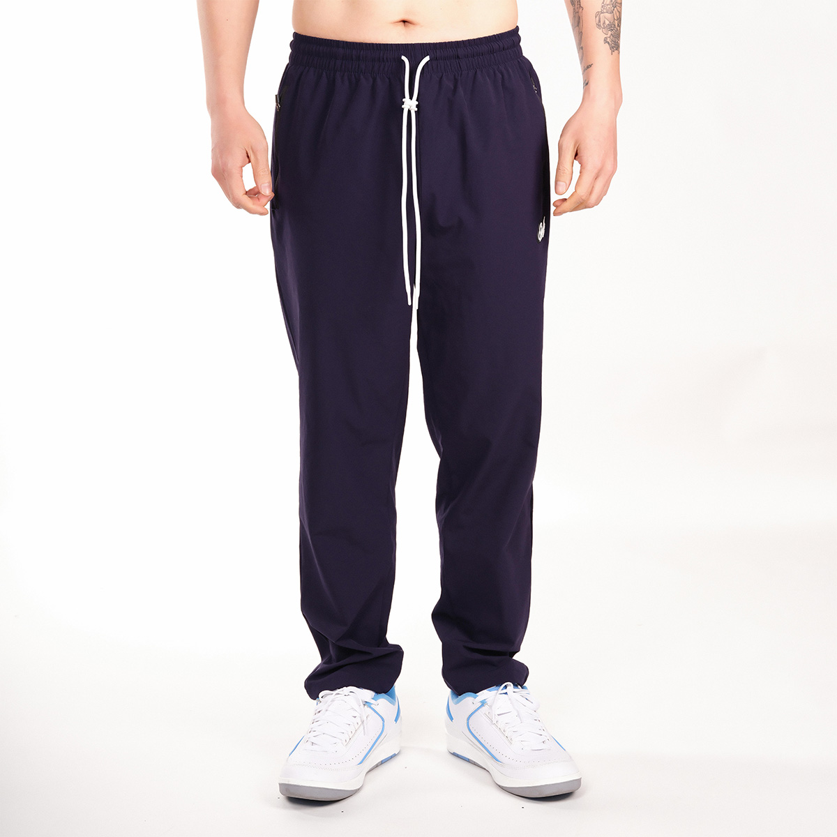 Slamble Casual Pants Unisex Black XXL - POIZON