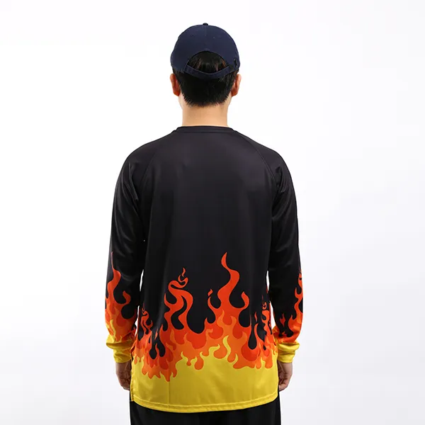Slamble Long Sleeved T Shirts Unisex-5