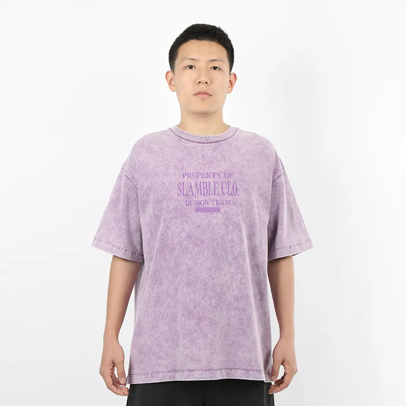 Slamble Short Sleeved T Shirts Unisex-12