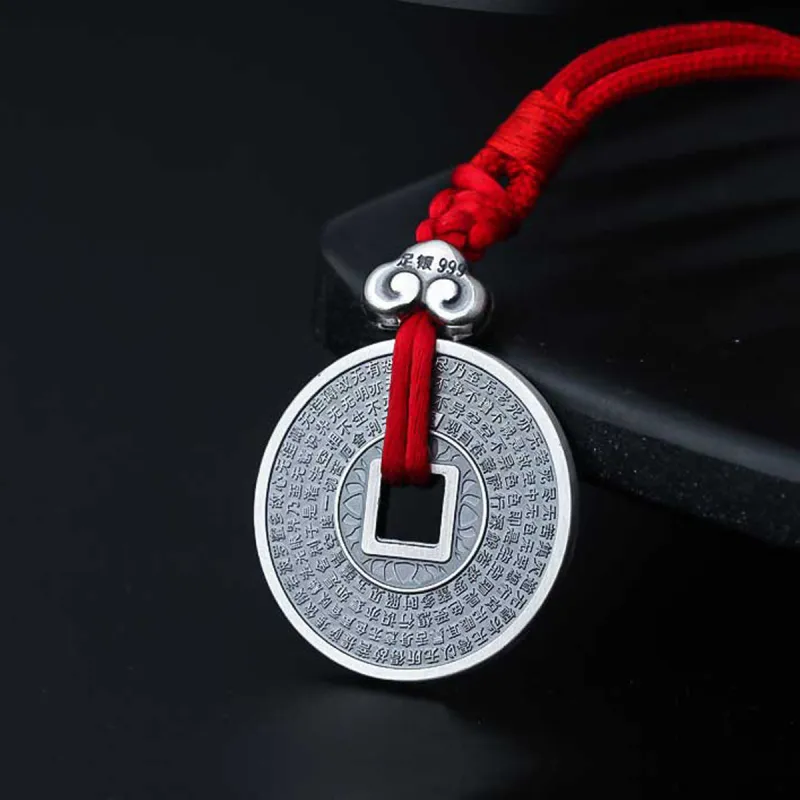 Yu Yin 999 Fine Silver Pendants Unisex-3