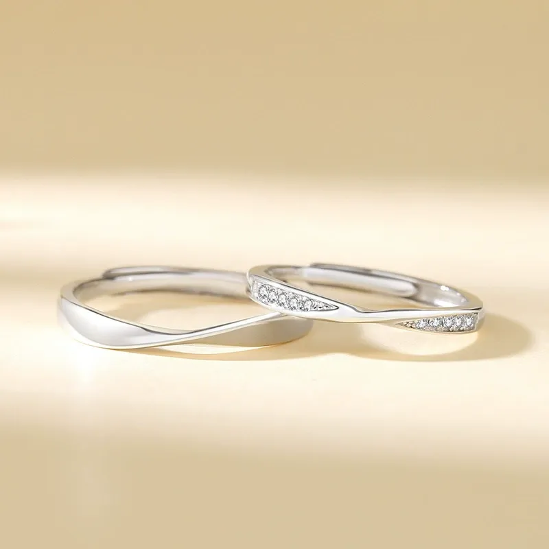 Yu Yin 925 Sterling Silver Rings Unisex-3