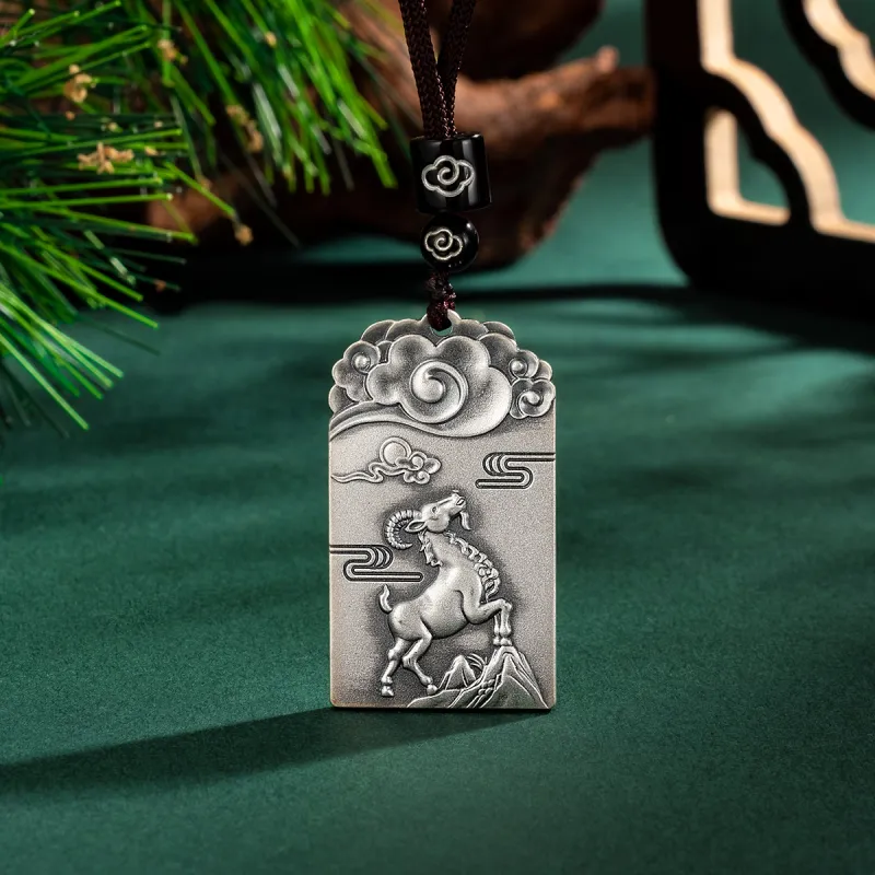 Yu Yin 999 Fine Silver Pendants Unisex-39