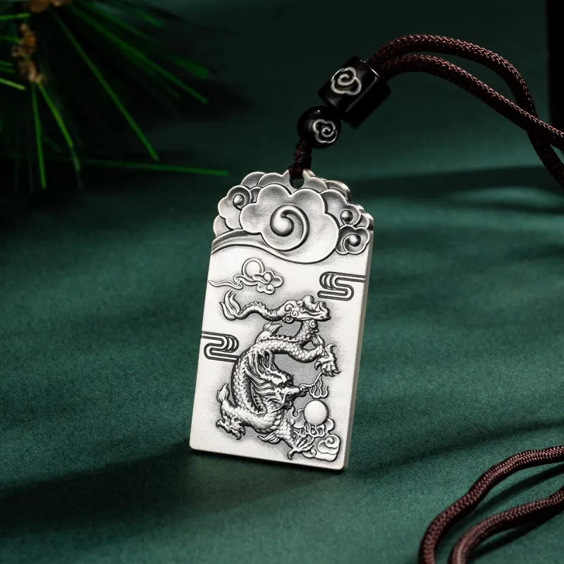 Yu Yin 999 Fine Silver Pendants Unisex-23