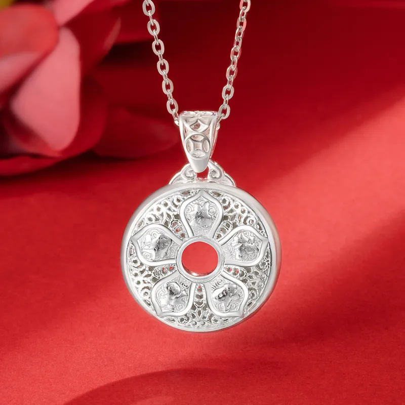 Yu Yin 990 Silver Pendants Unisex-3