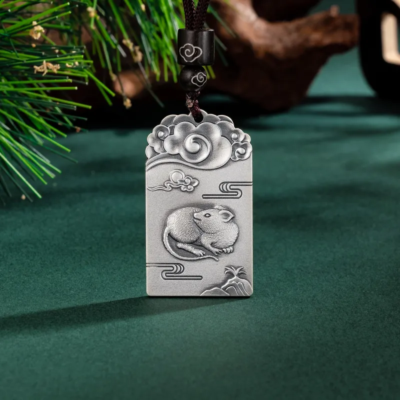 Yu Yin 999 Fine Silver Pendants Unisex-4