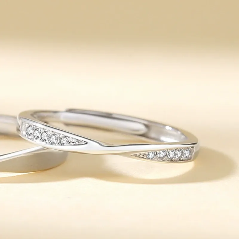 Yu Yin 925 Sterling Silver Rings Unisex-4