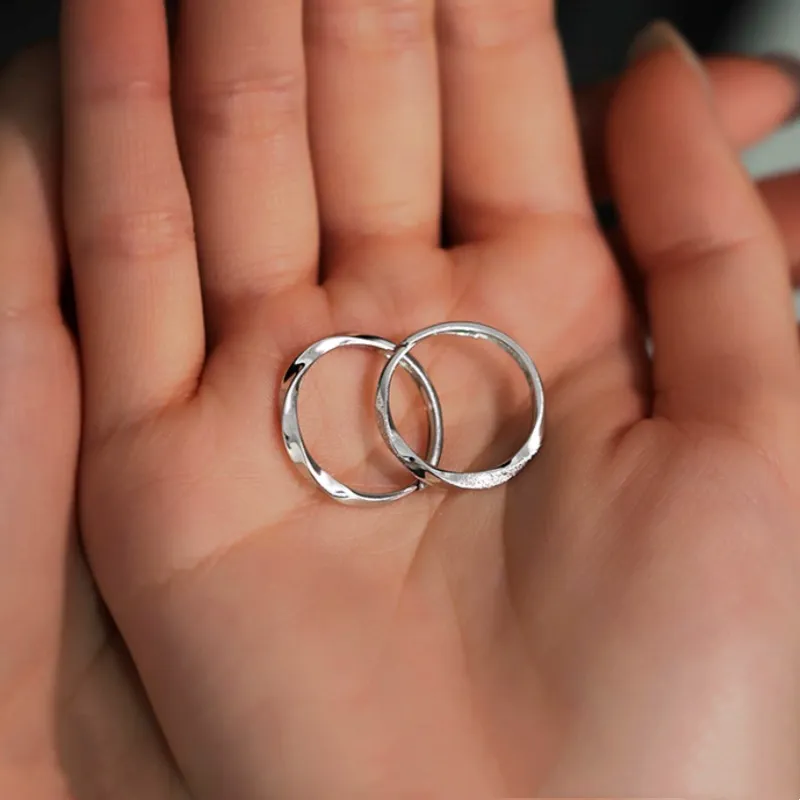 Yu Yin 999 Fine Silver Rings Unisex-10