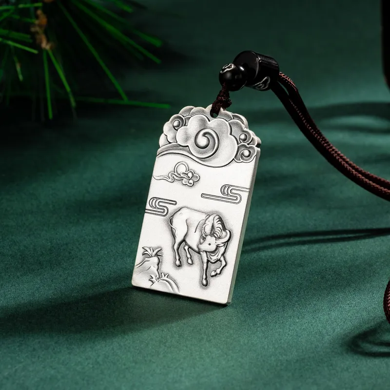 Yu Yin 999 Fine Silver Pendants Unisex-8