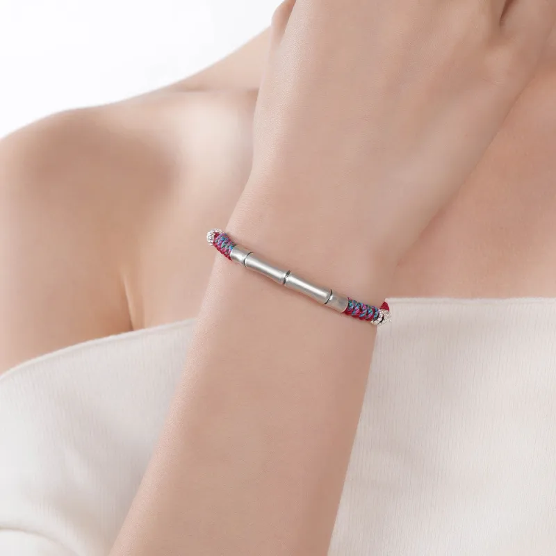 Yu Yin Foot Silver 990 Bracelets Unisex-2