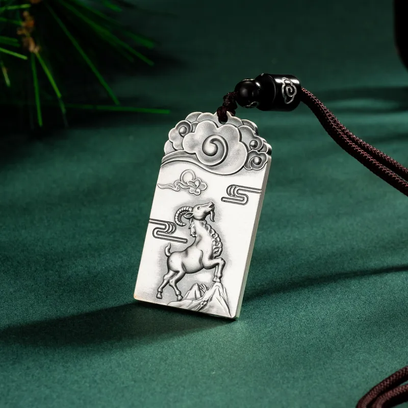 Yu Yin 999 Fine Silver Pendants Unisex-38