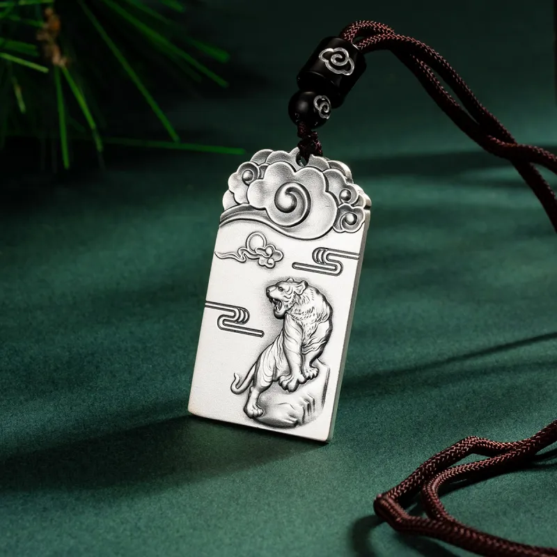 Yu Yin 999 Fine Silver Pendants Unisex-13