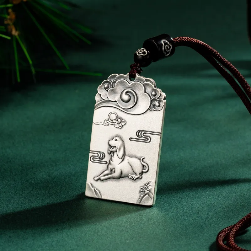 Yu Yin 999 Fine Silver Pendants Unisex-53
