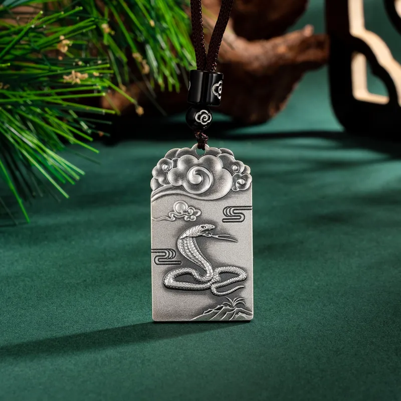 Yu Yin 999 Fine Silver Pendants Unisex-29