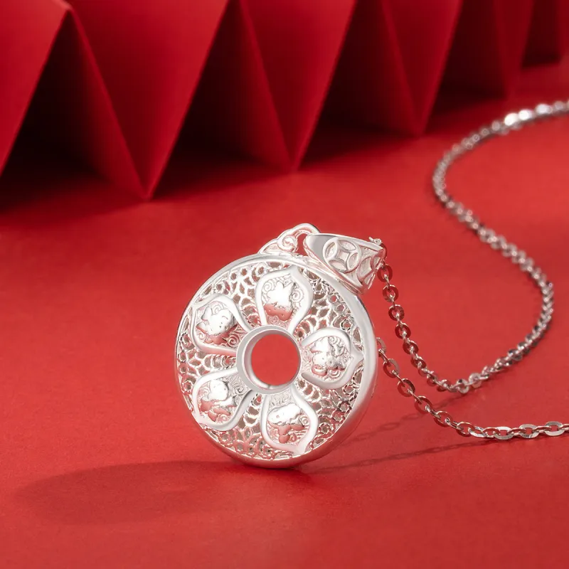 Yu Yin 990 Silver Pendants Unisex-5