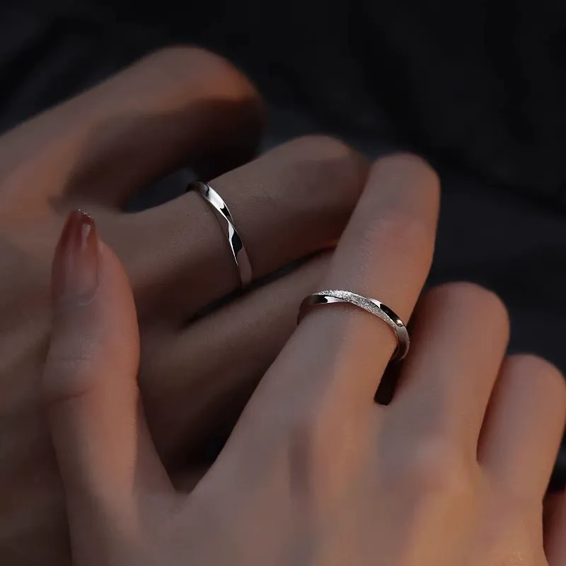Yu Yin 999 Fine Silver Rings Unisex-8