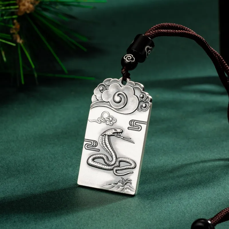 Yu Yin 999 Fine Silver Pendants Unisex-28