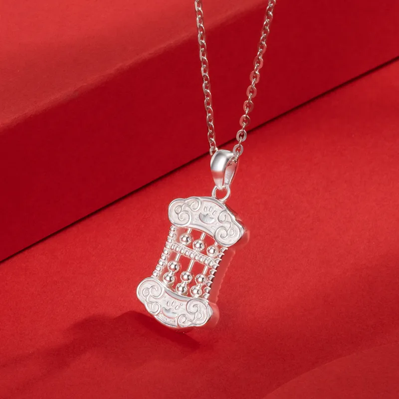 Yu Yin 999 Fine Silver Pendants Unisex-3